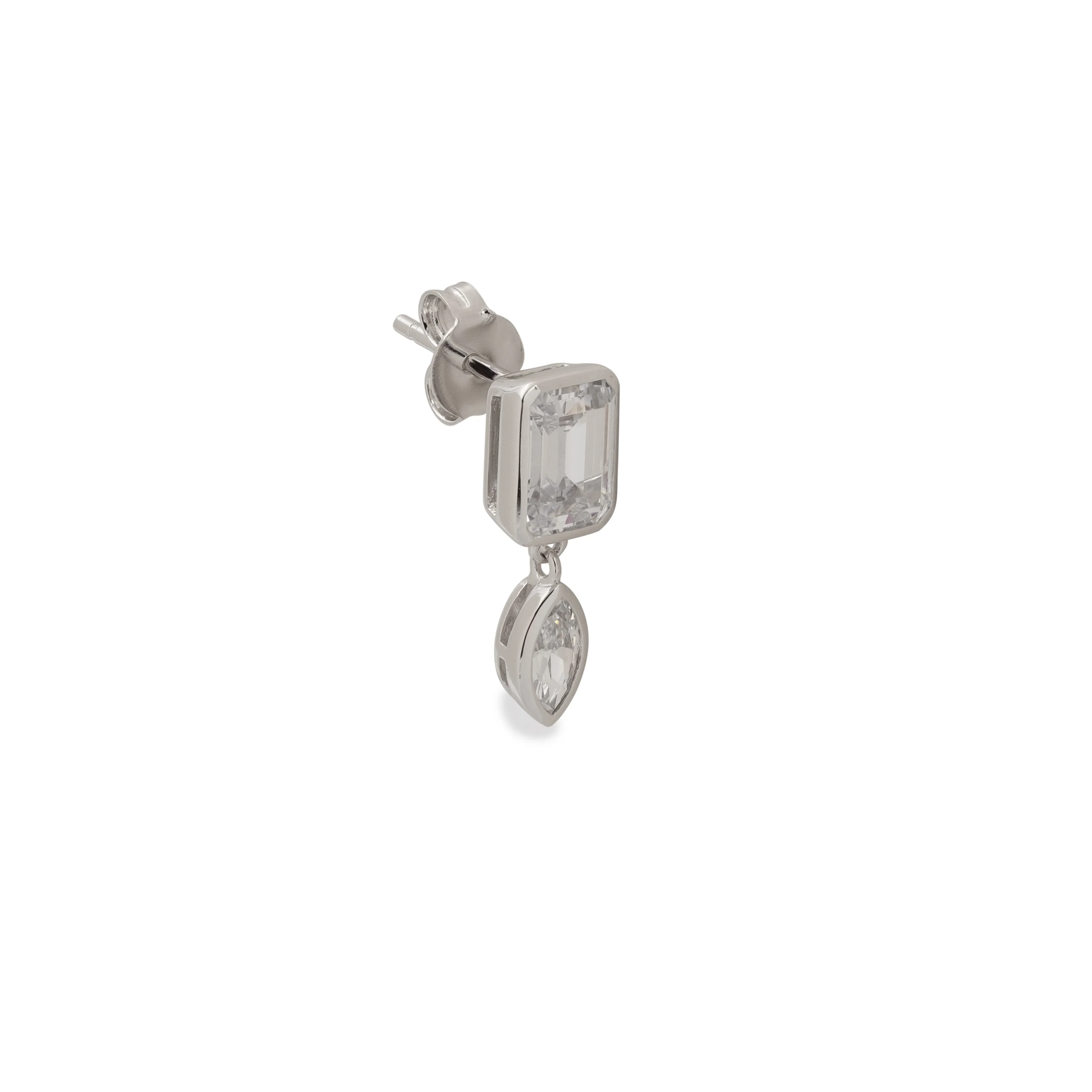 THE EMERALD-MARQUISE DROP EARRINGS - Image 6