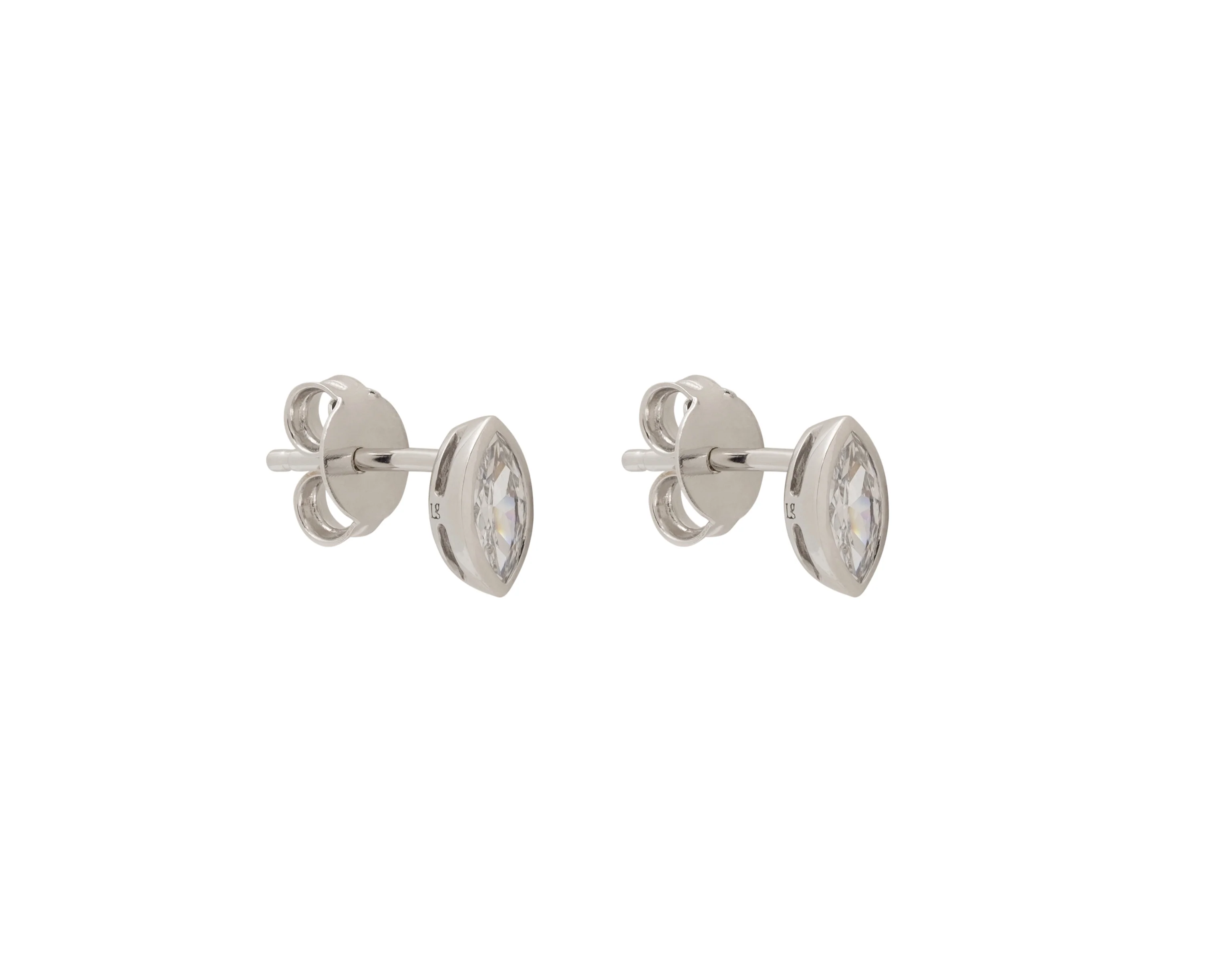THE MARQUISE BEZEL STUDS - Image 5