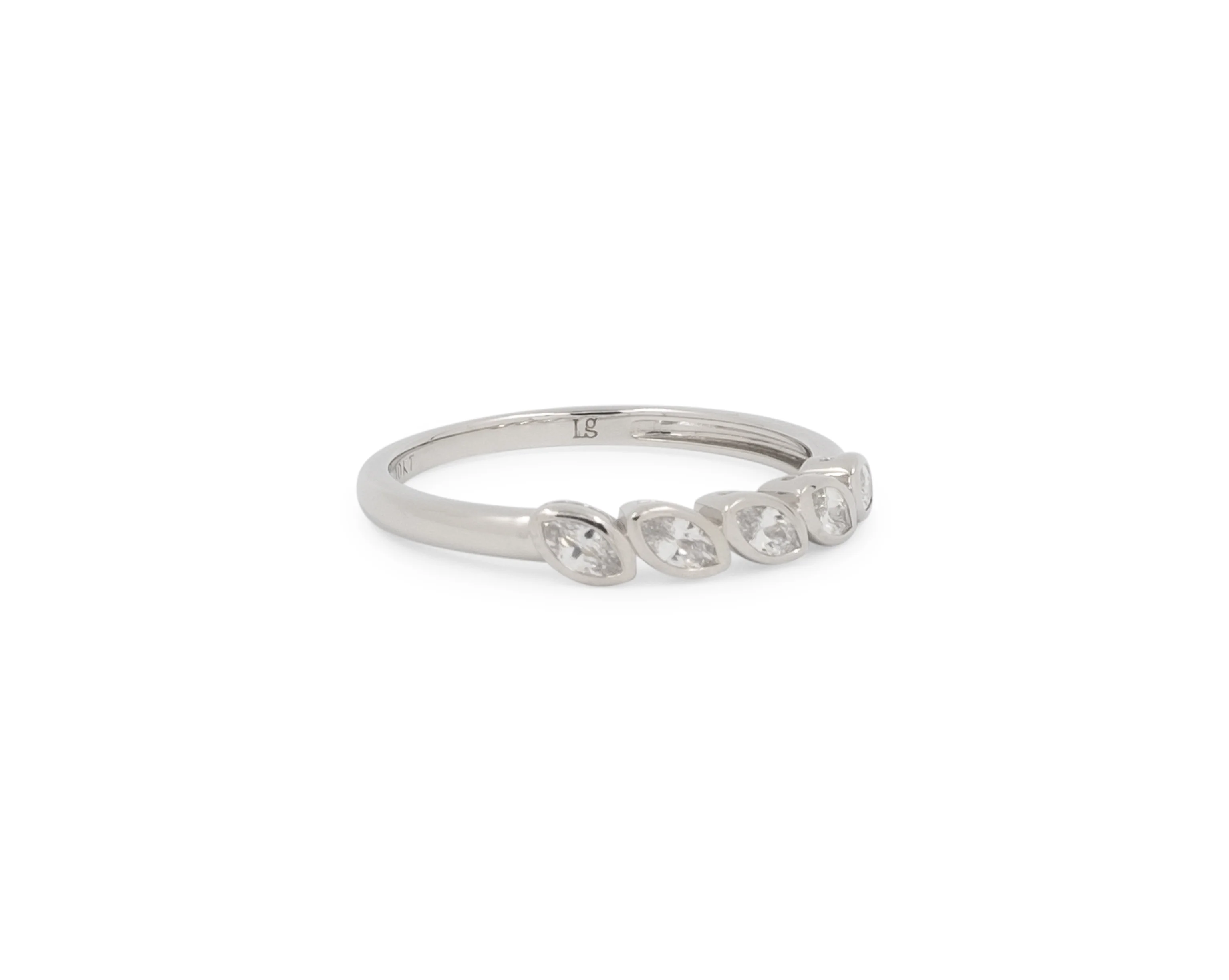 THE DAINTY MULTI-MARQUISE STACKER - Image 6