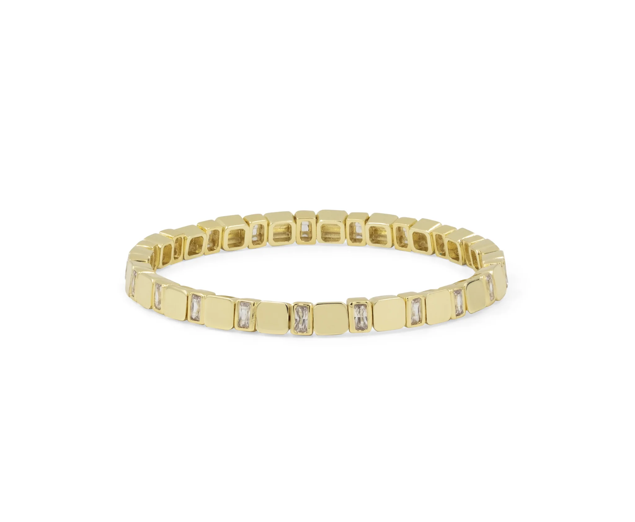 THE BEZEL FLEX TENNIS BRACELET