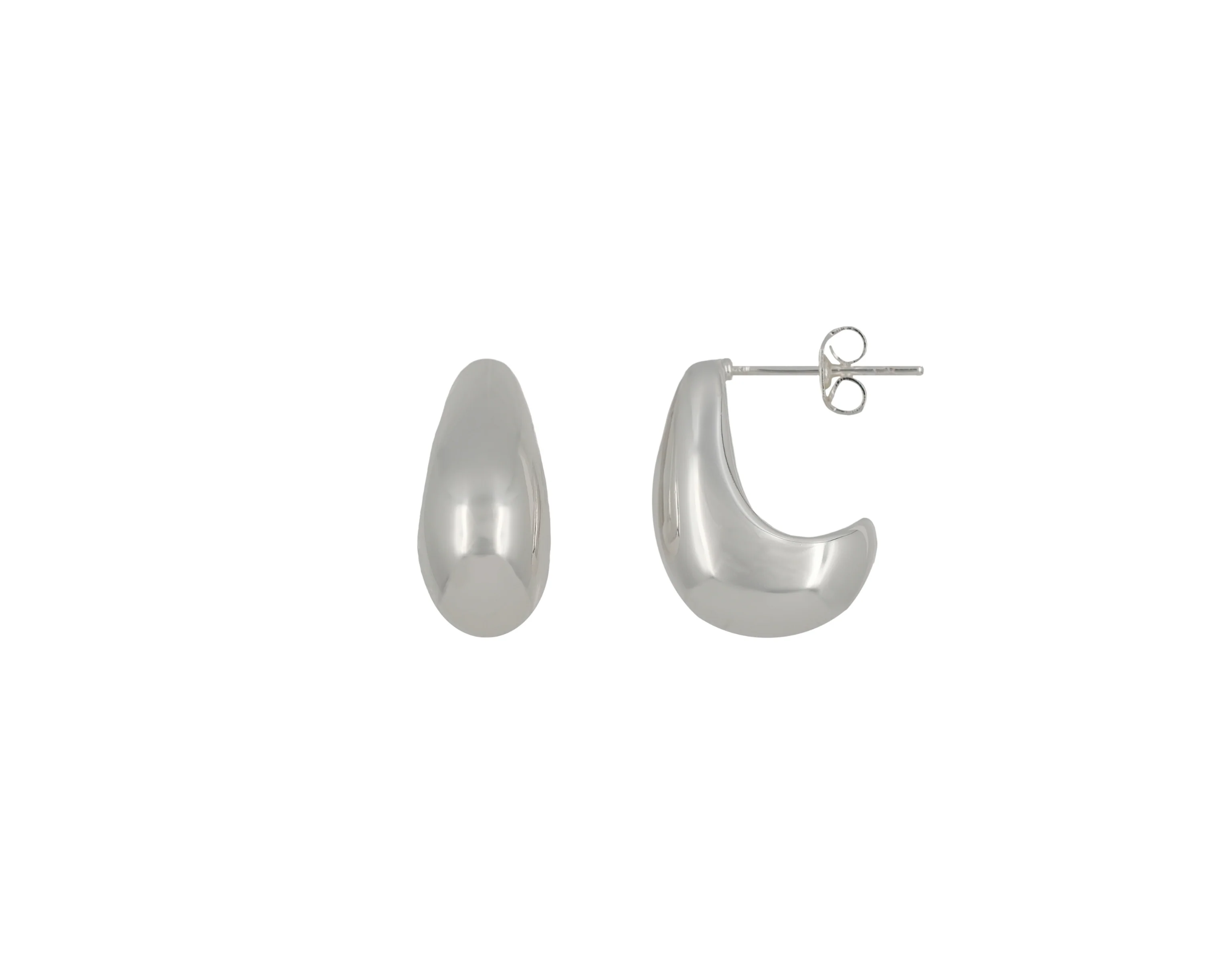 THE DROPLET CURVE EARRINGS - Image 4