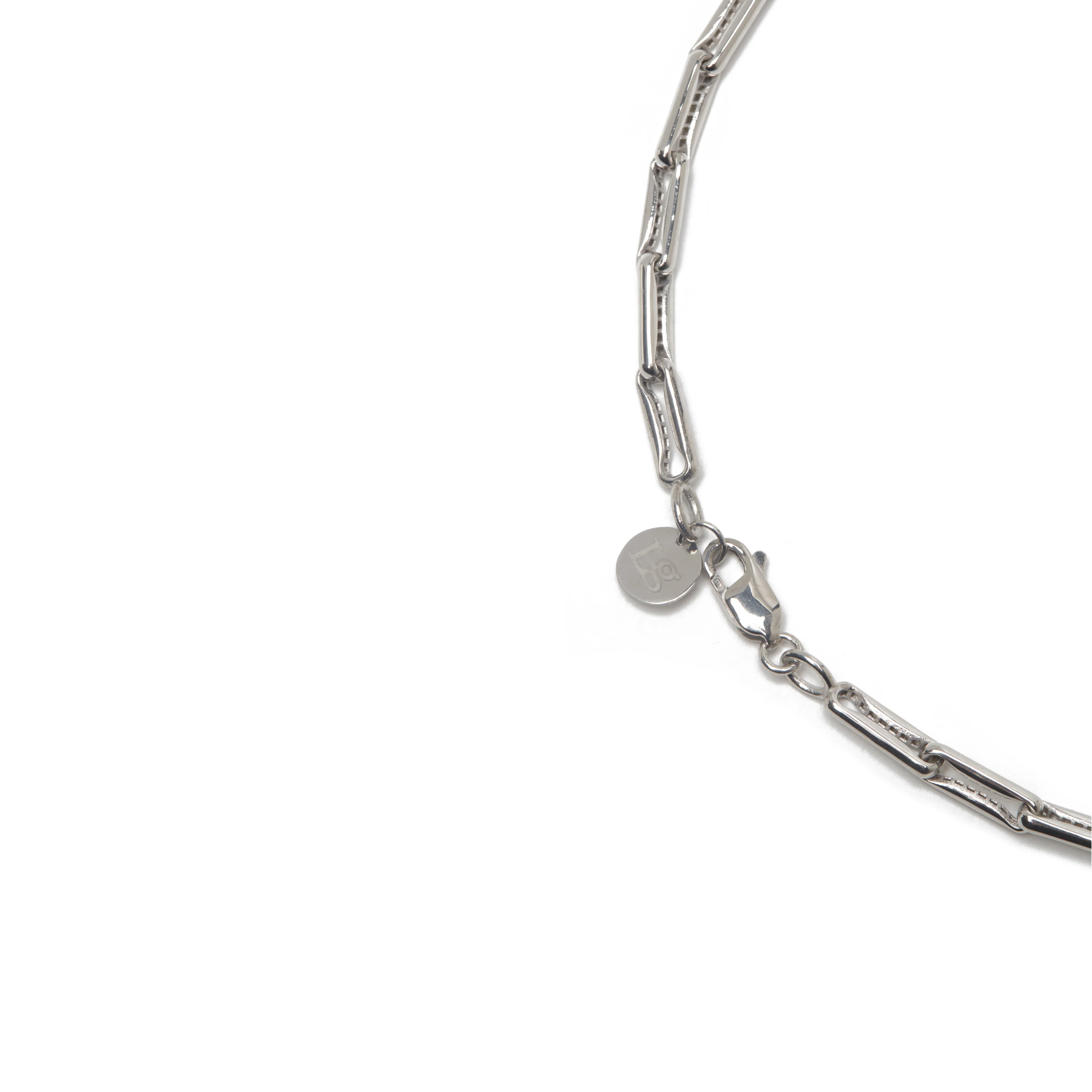CH023 'SMALL INDENTED PAPERCLIP CHAIN' - Image 5