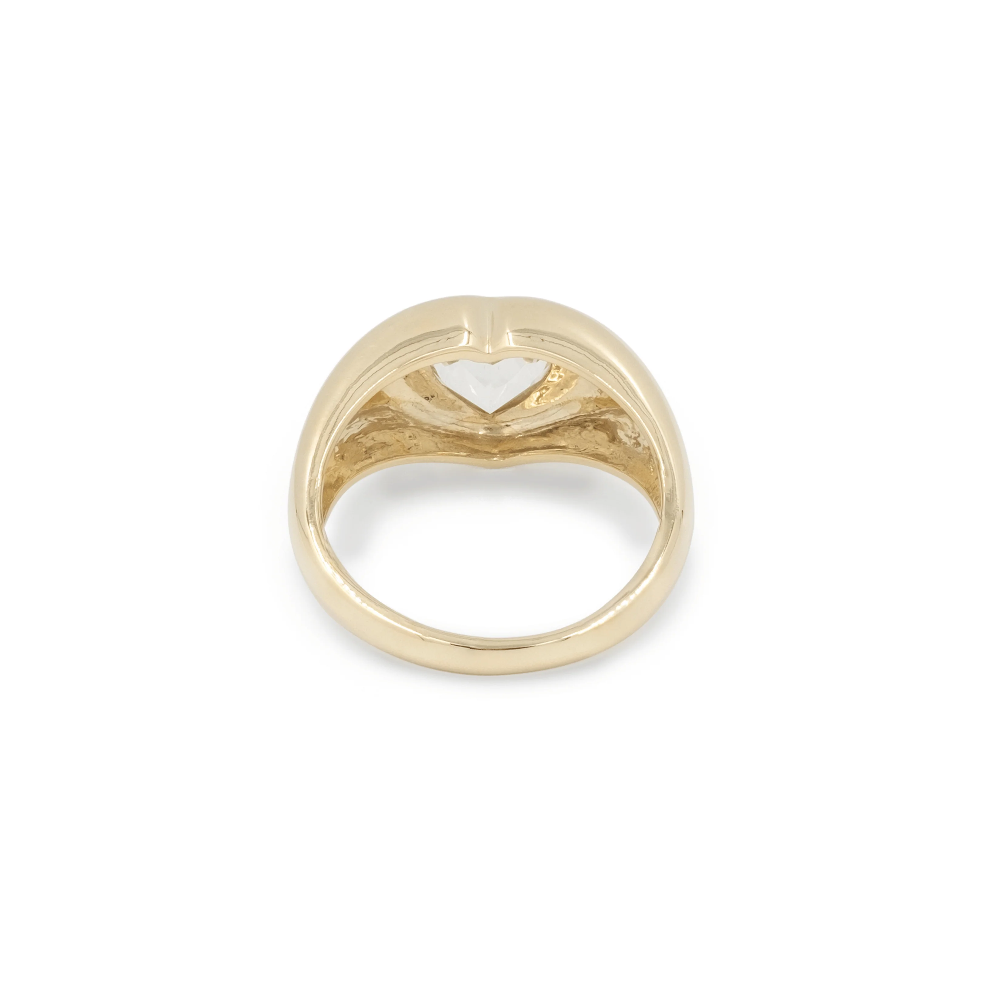 THE BEZEL HEART SIGNET RING - Image 3