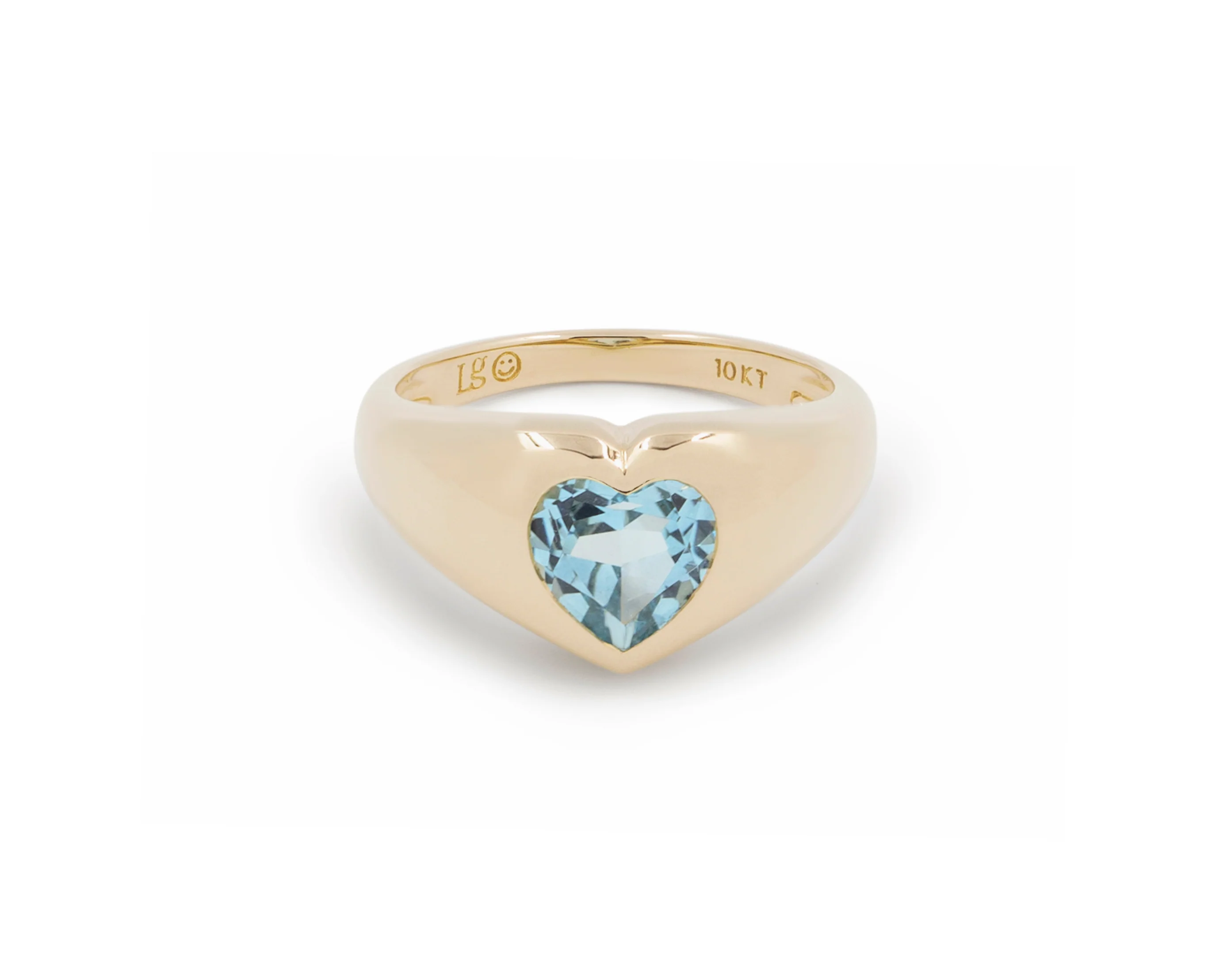 THE BEZEL HEART SIGNET RING - Image 5