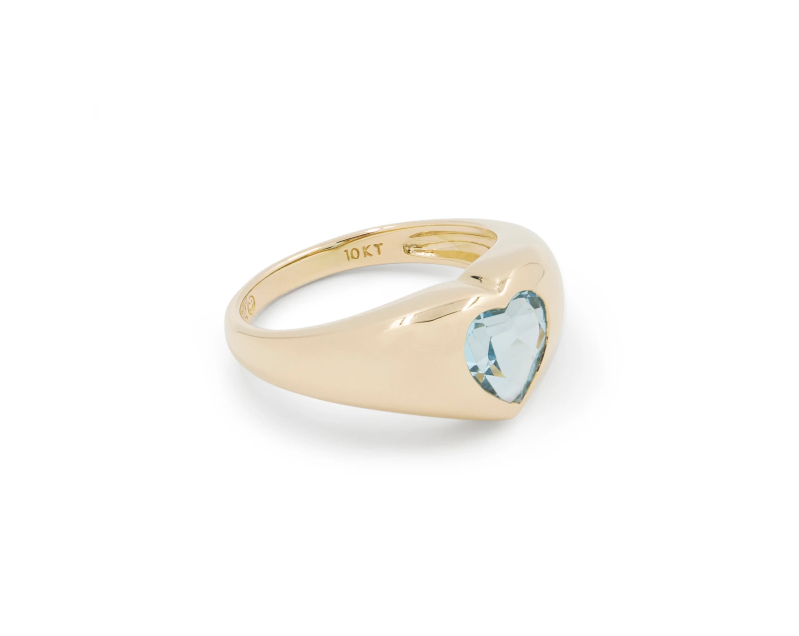 THE BEZEL HEART SIGNET RING - Image 6