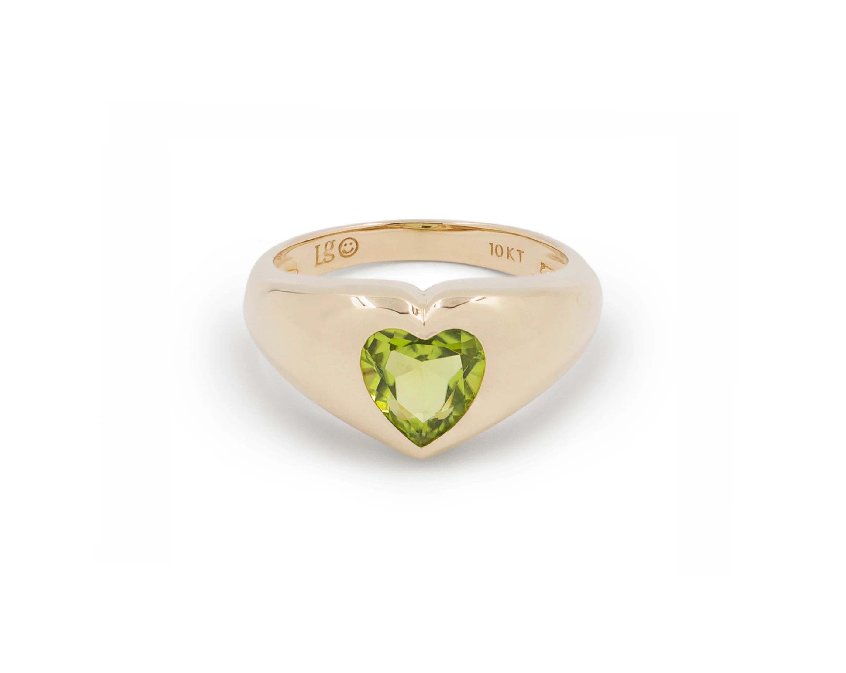 THE BEZEL HEART SIGNET RING - Image 8