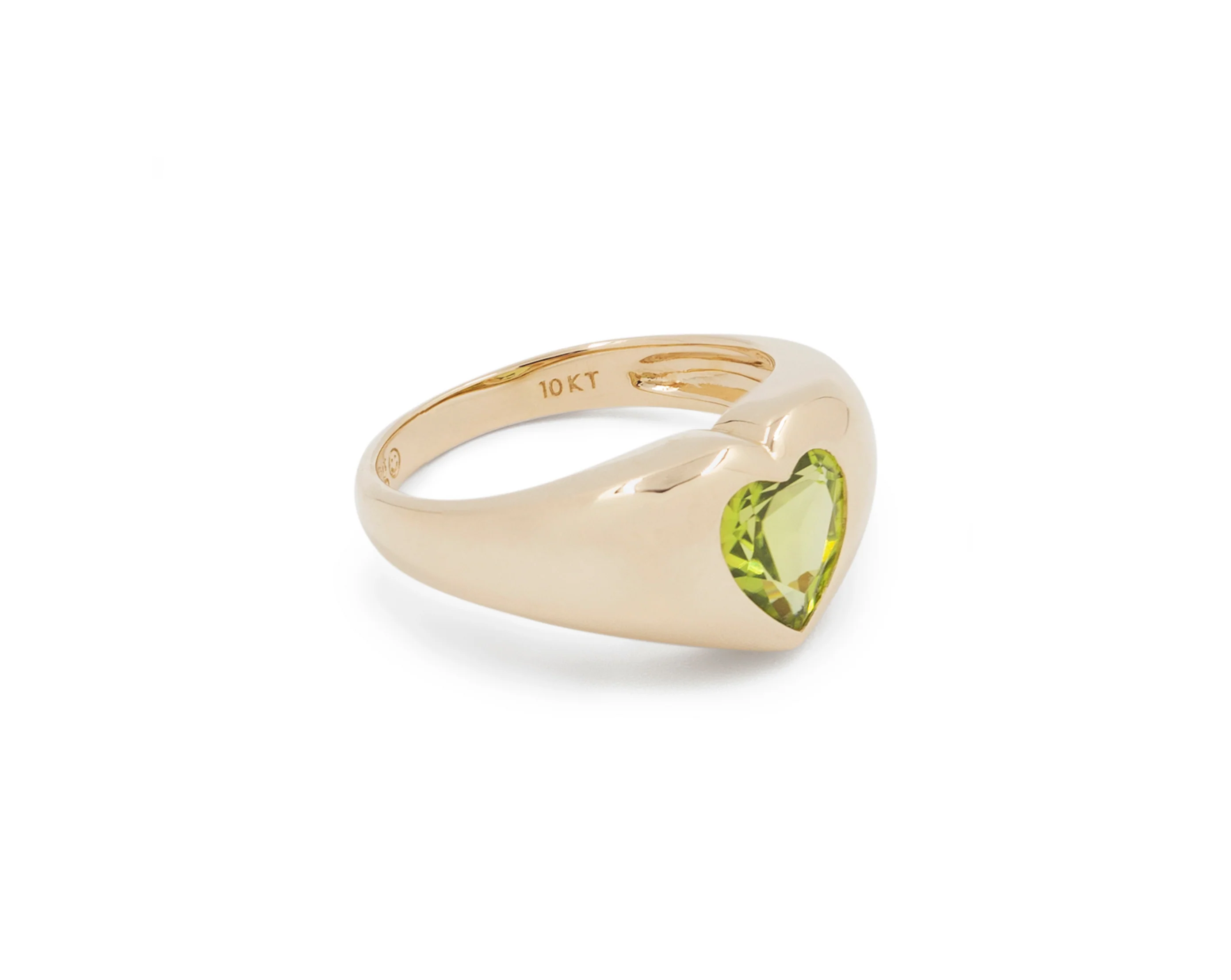 THE BEZEL HEART SIGNET RING - Image 9