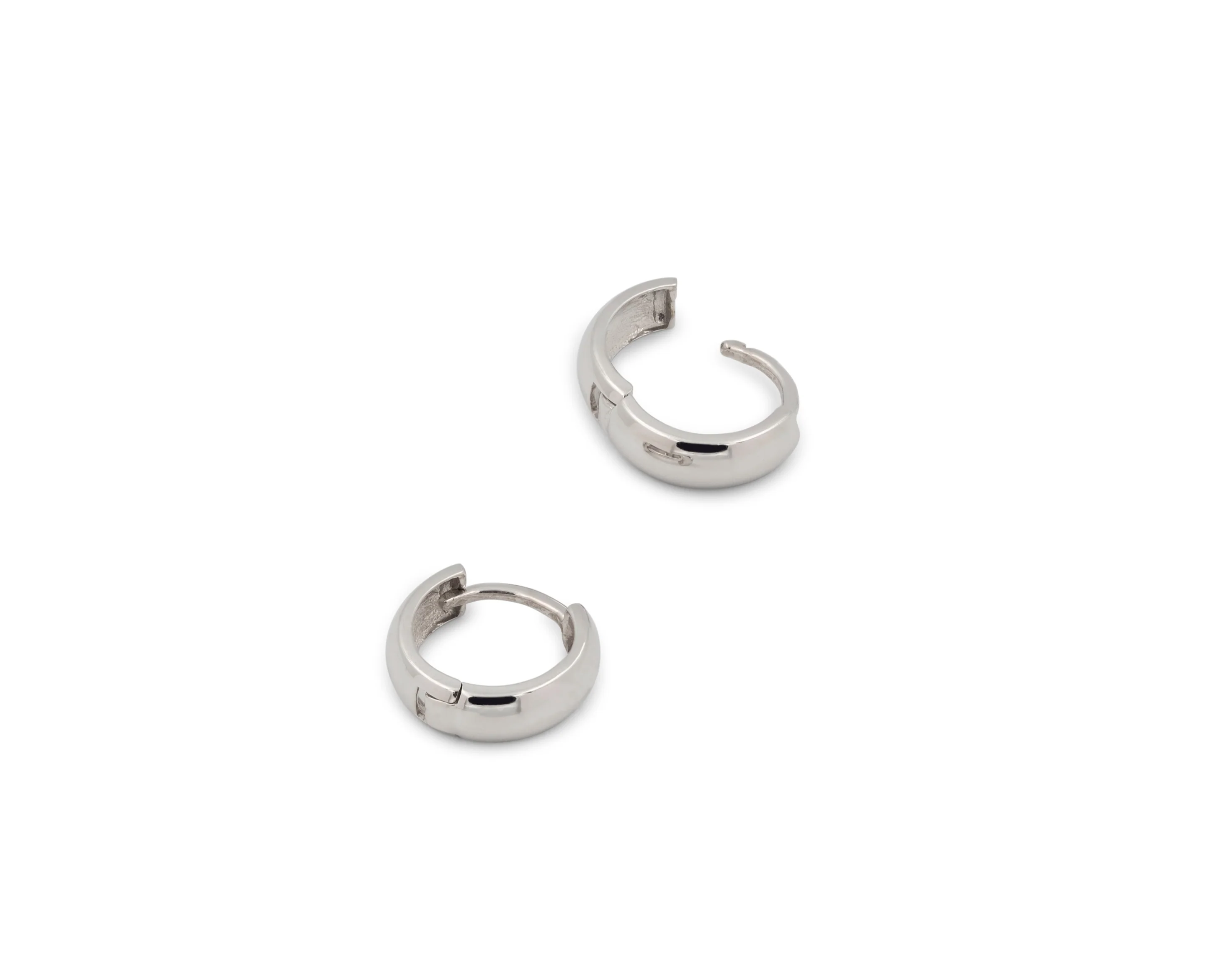 THE ROUNDED GOLD HUGGIES - Image 5