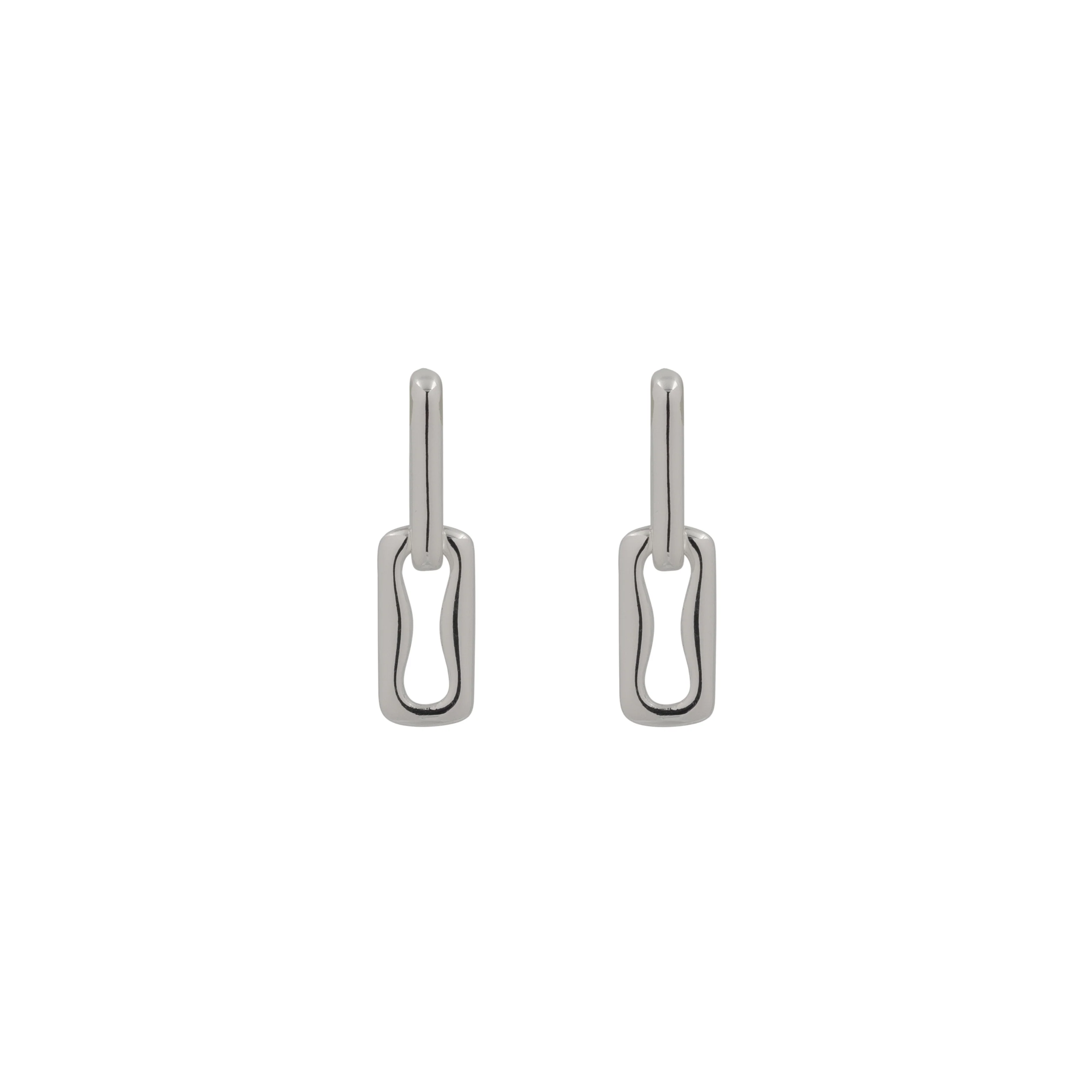THE PAPERCLIP DROP EARRINGS - Image 4