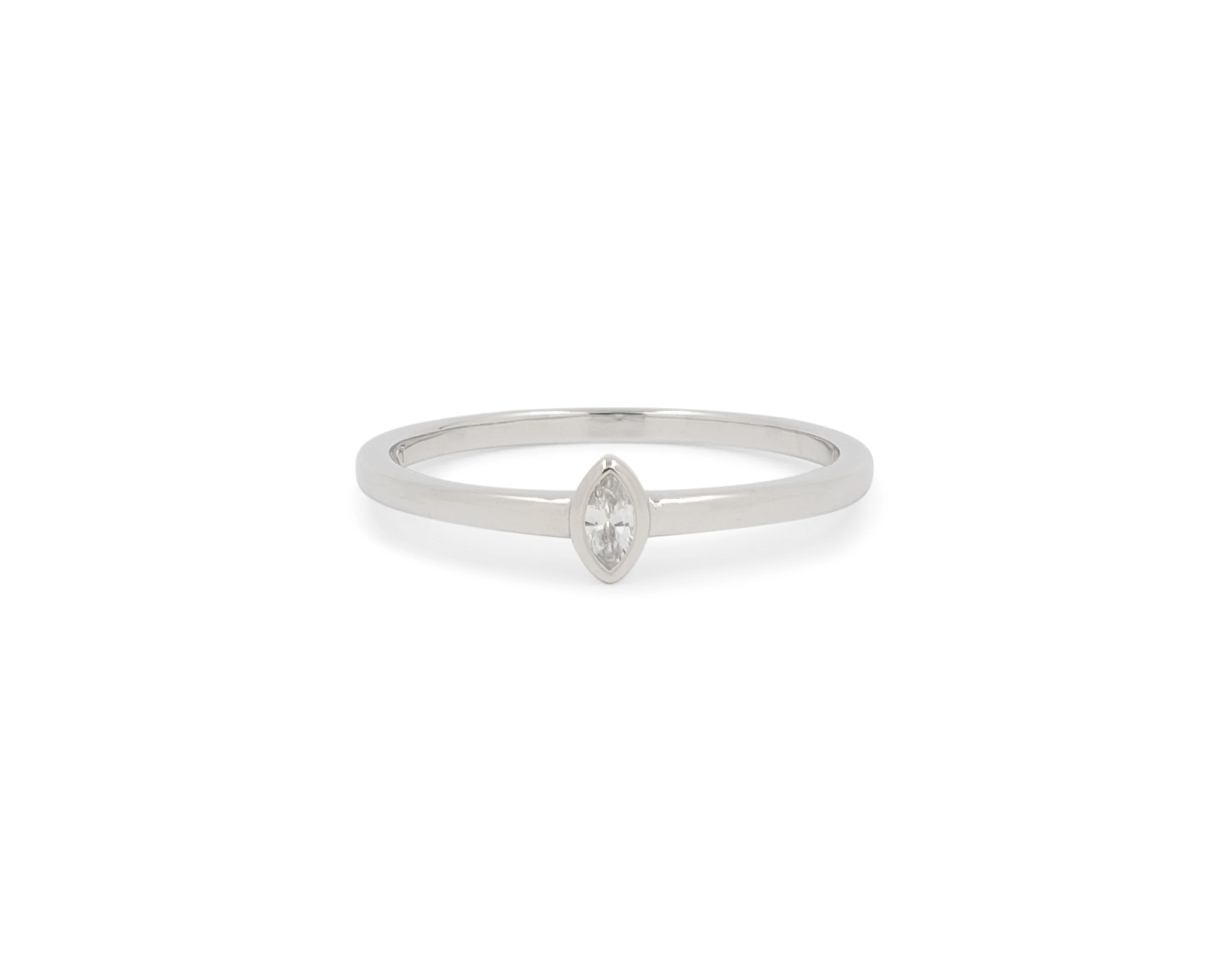 THE DAINTY MARQUISE STACKER - Image 4