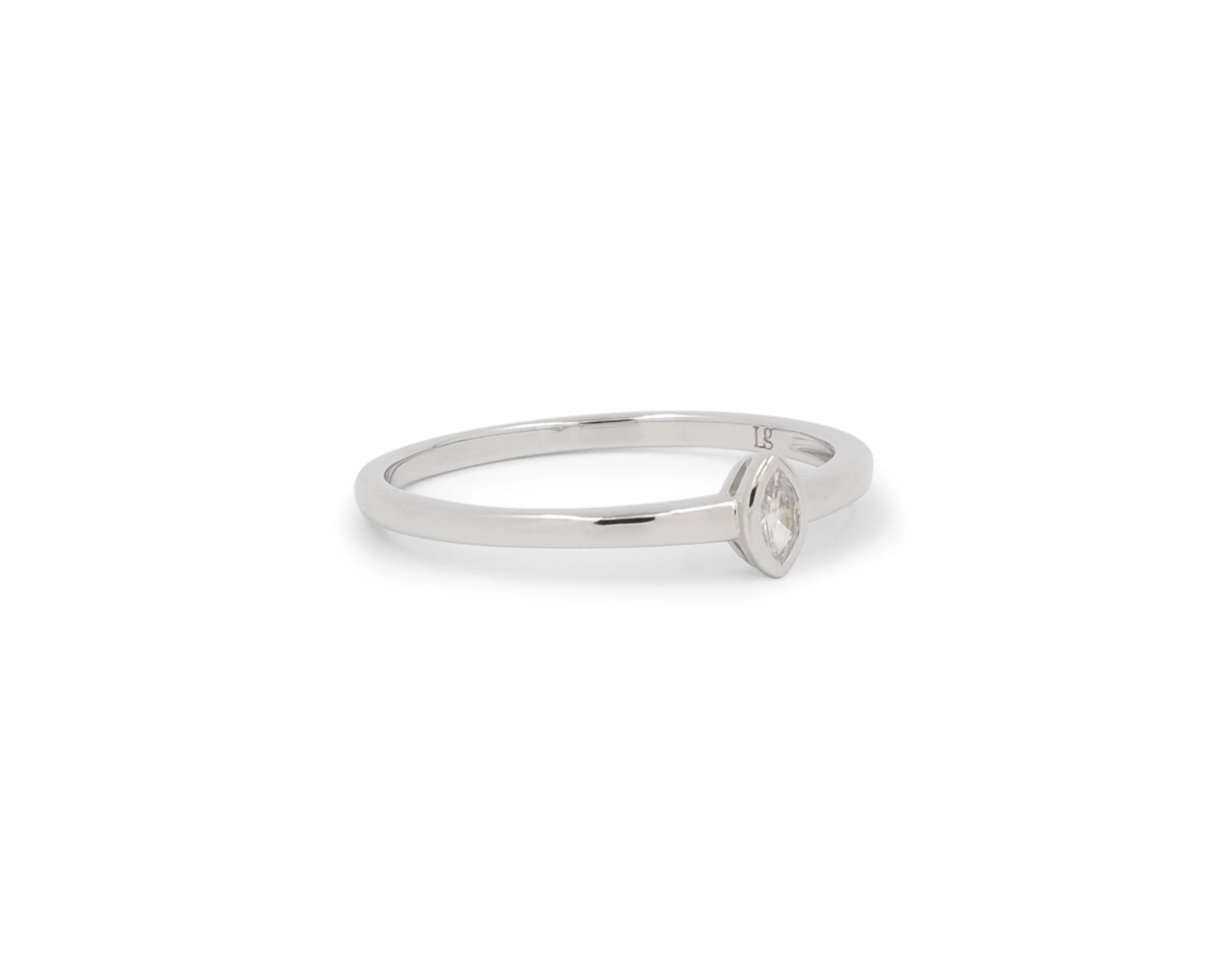 THE DAINTY MARQUISE STACKER - Image 5