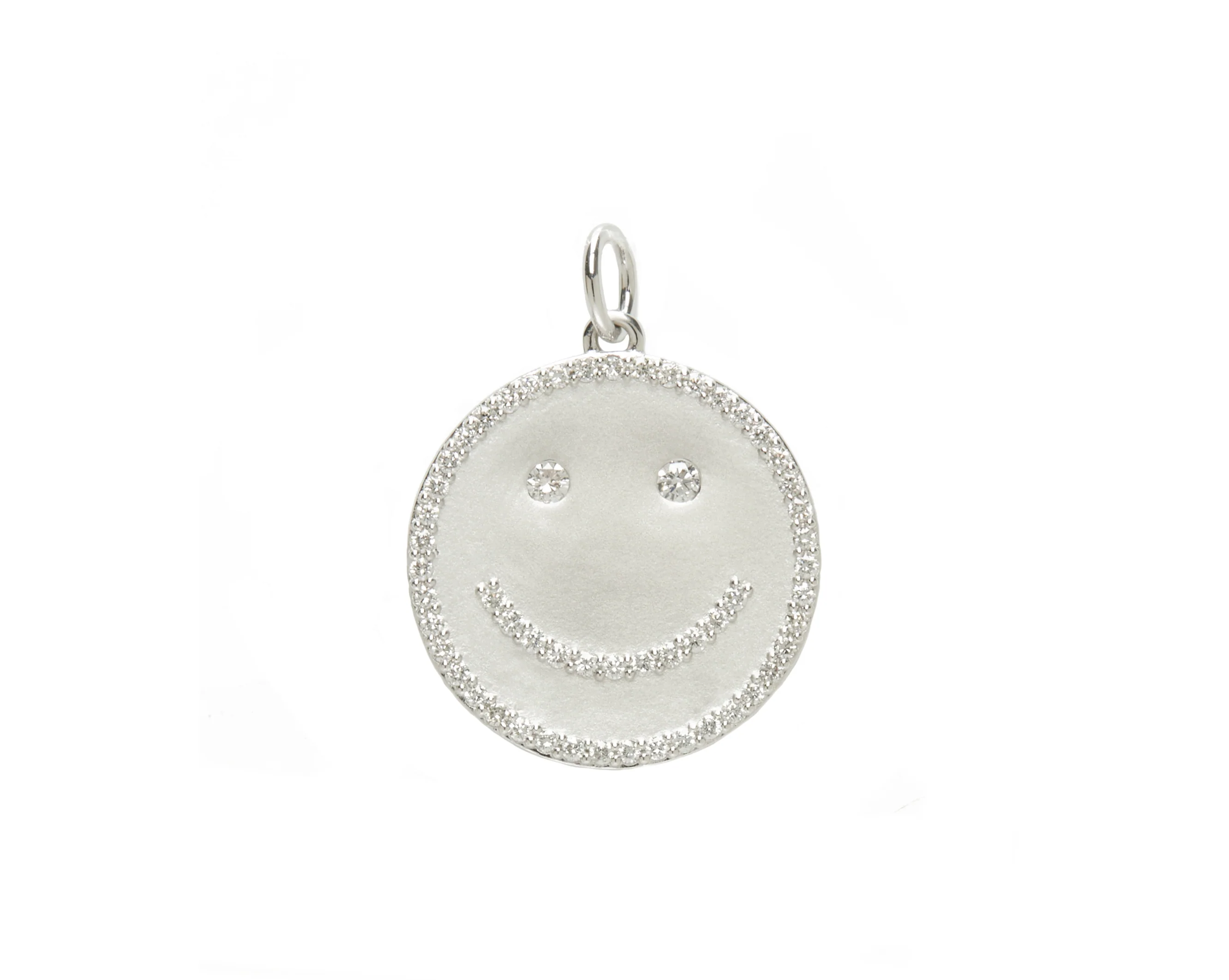THE SEMI PAVÉ HAPPY FACE PENDANT - Image 14