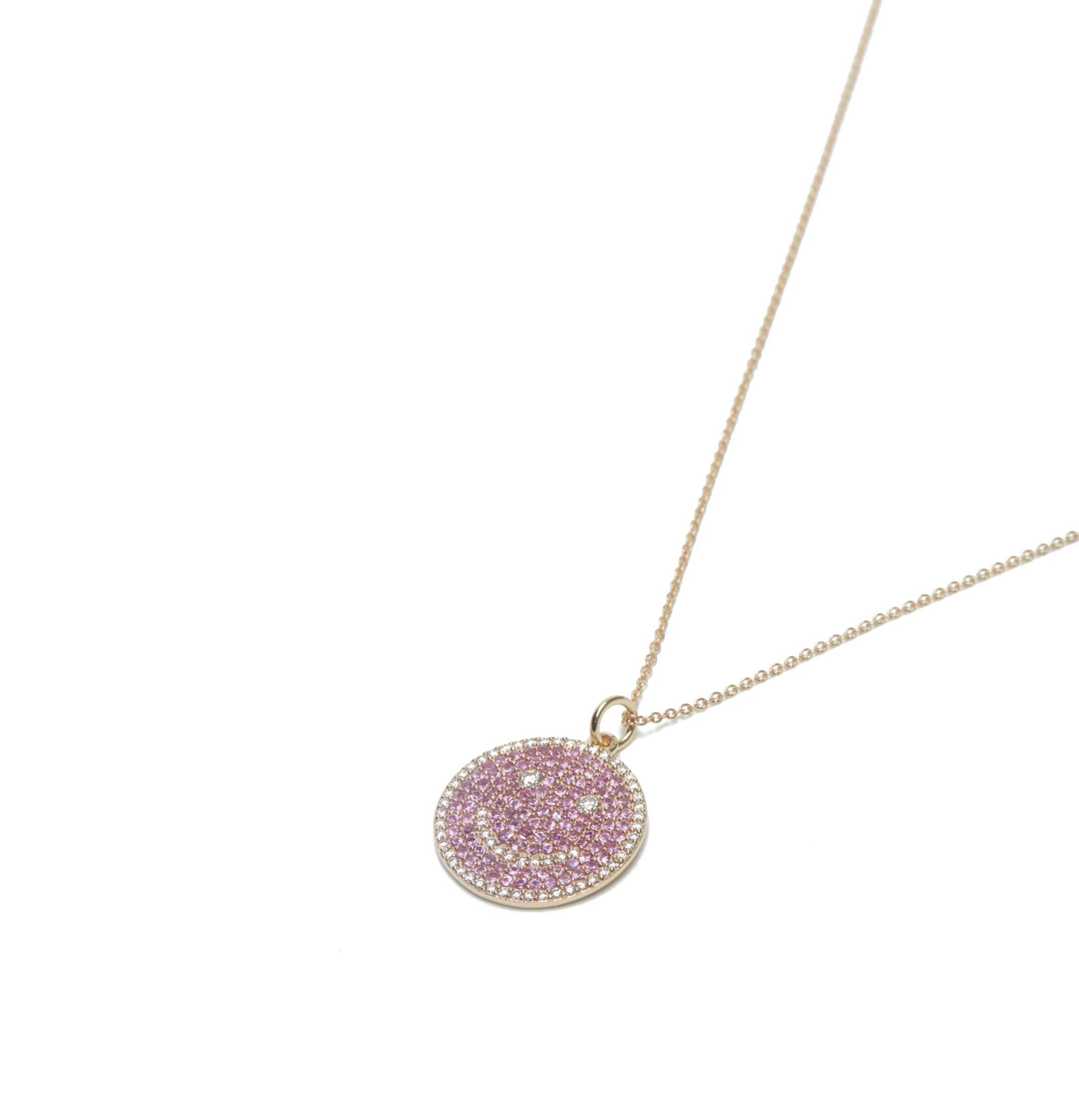 THE PAVÉ HAPPY FACE PENDANT - Image 3