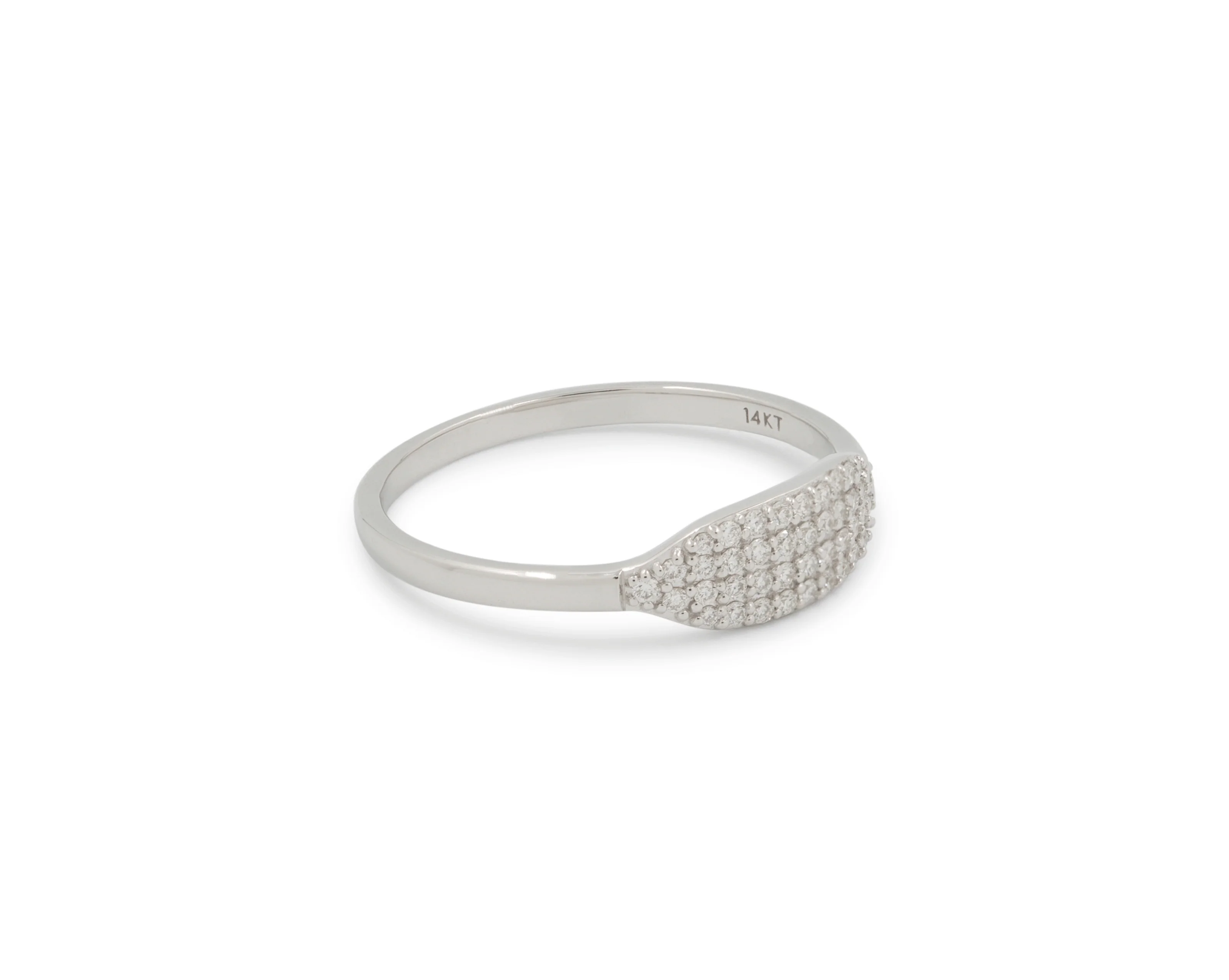 THE PAVÉ SIGNET RING - Image 6