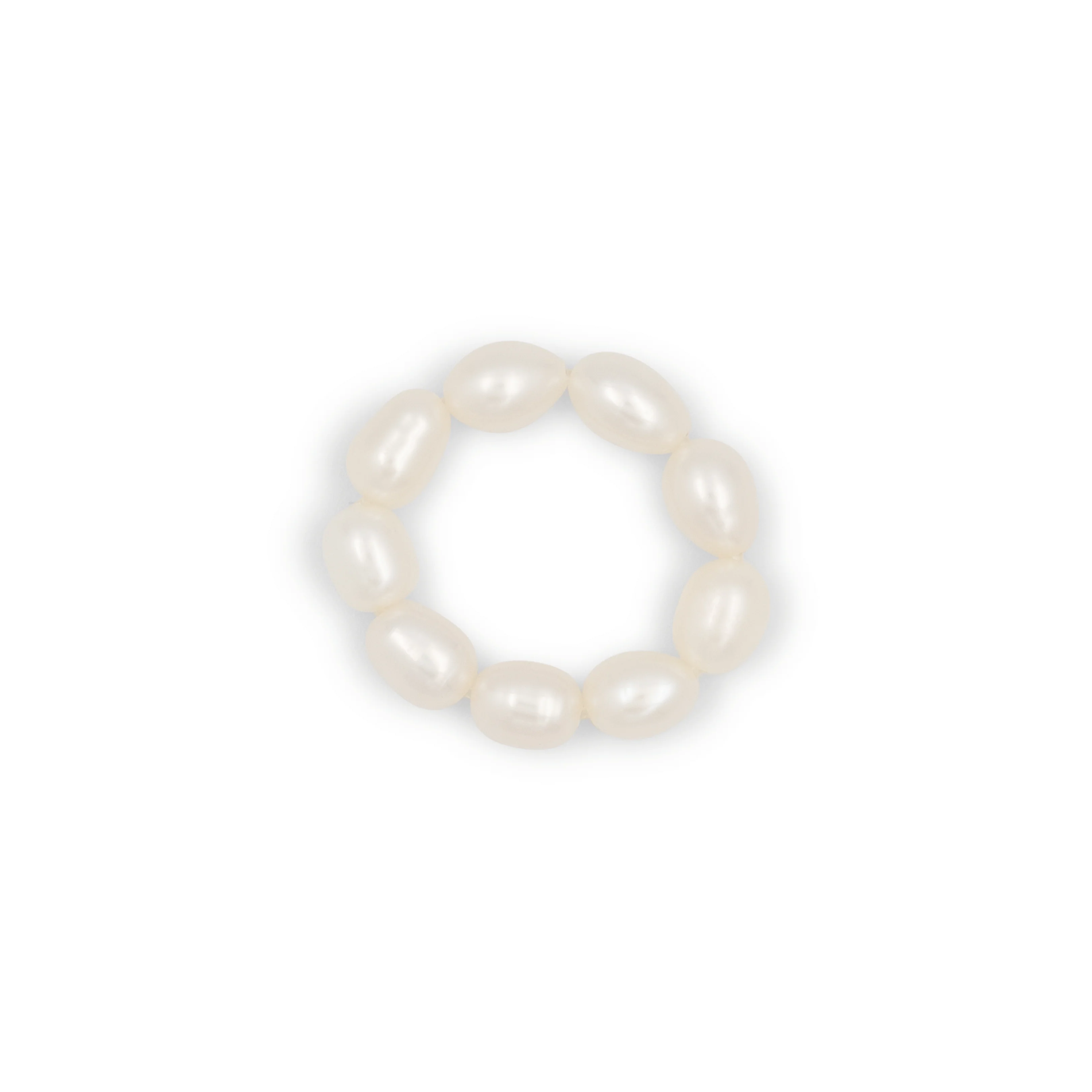 THE OVAL PEARL RING - Image 2