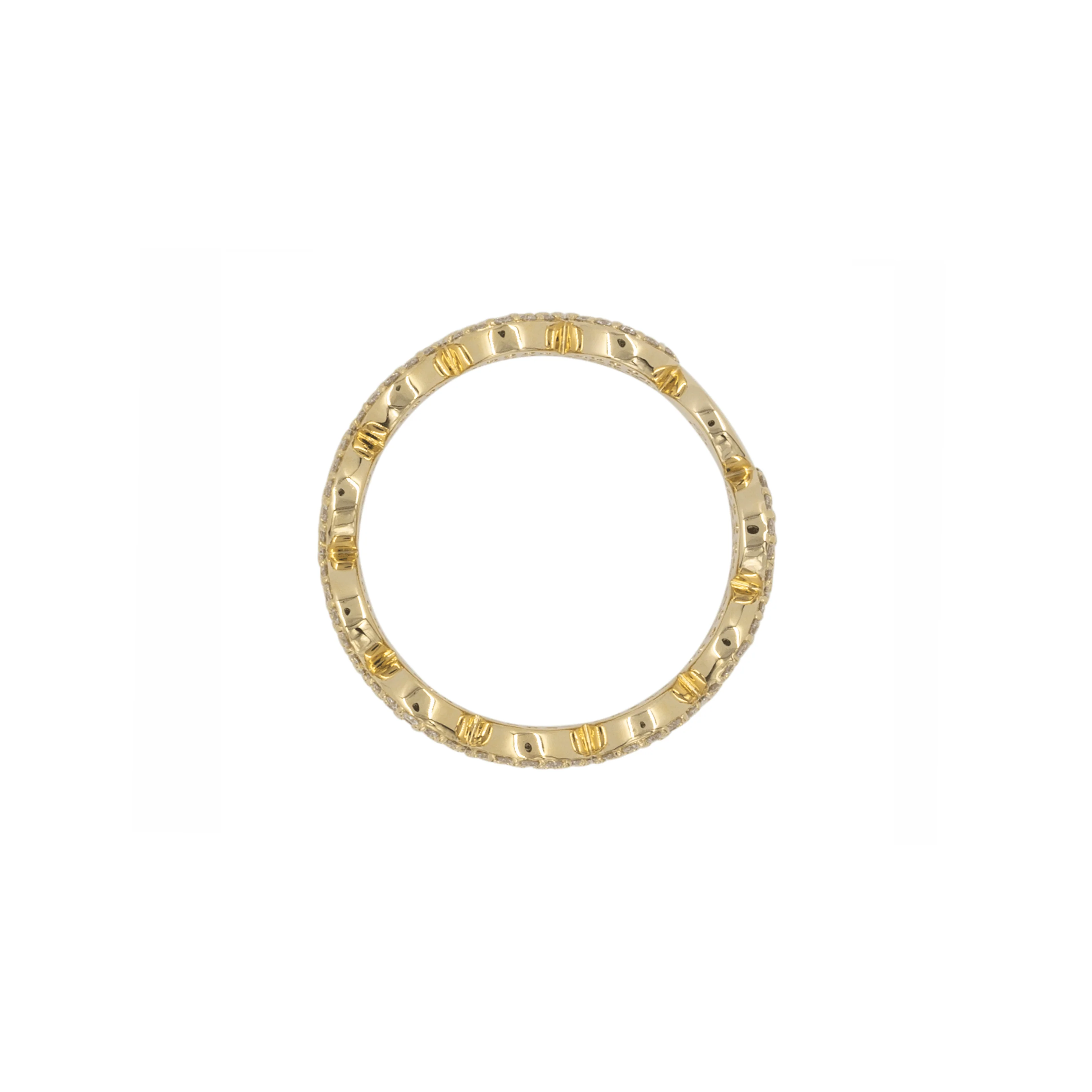 THE PAVÉ ETERNAL HAPPY FACE RING - Image 6