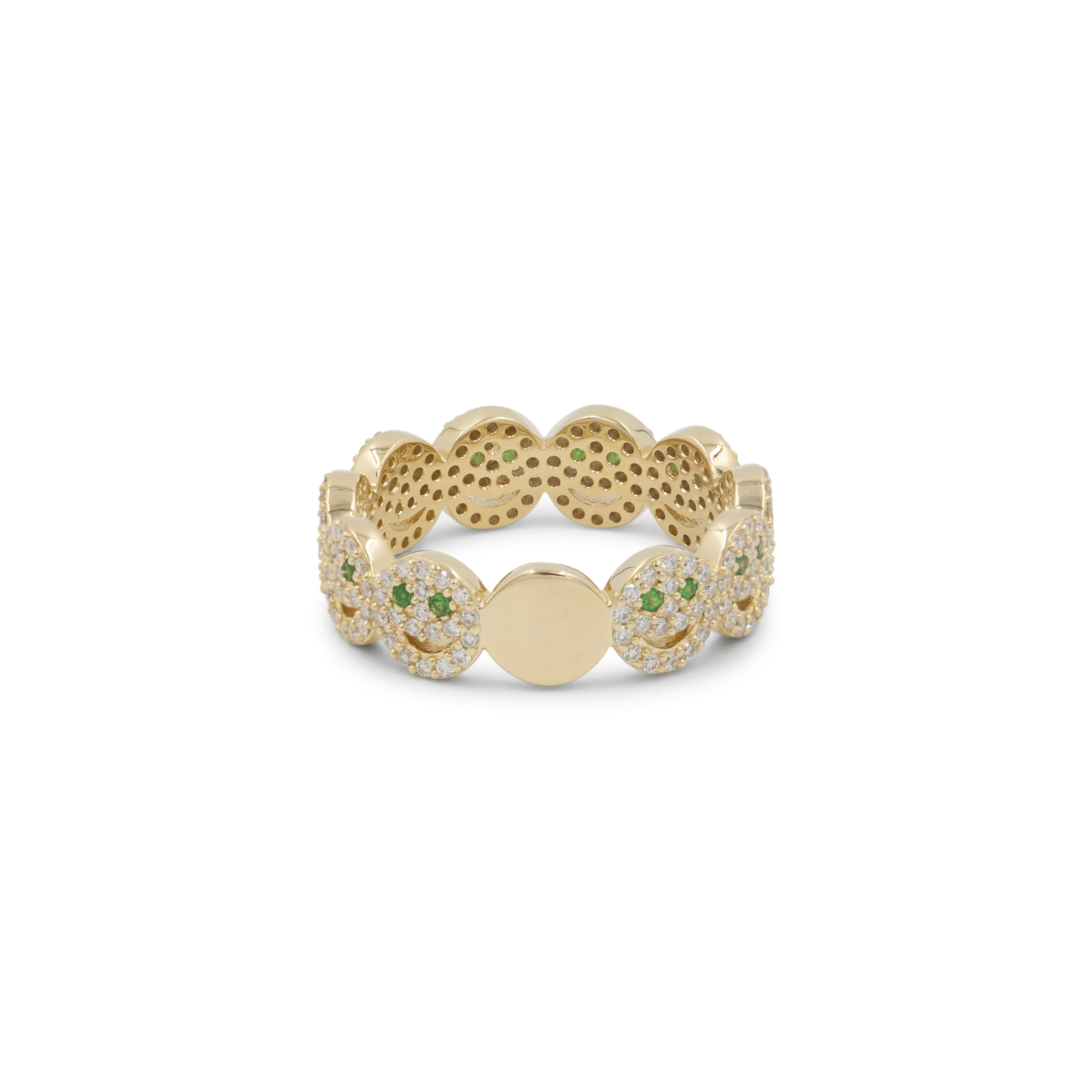 THE PAVÉ ETERNAL HAPPY FACE RING - Image 7