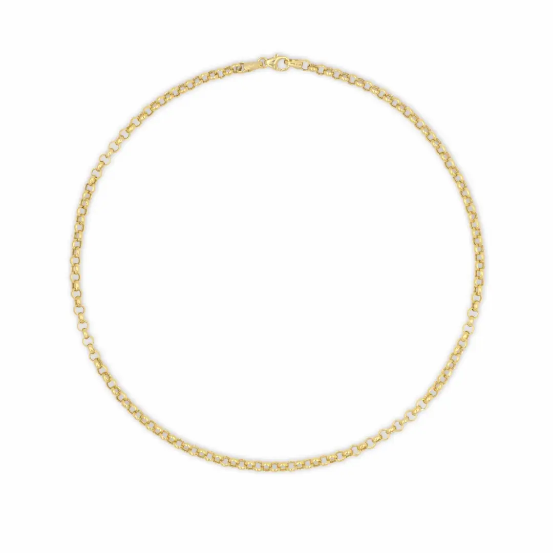 THE 10K ROLO CHAIN NECKLACE - Image 3