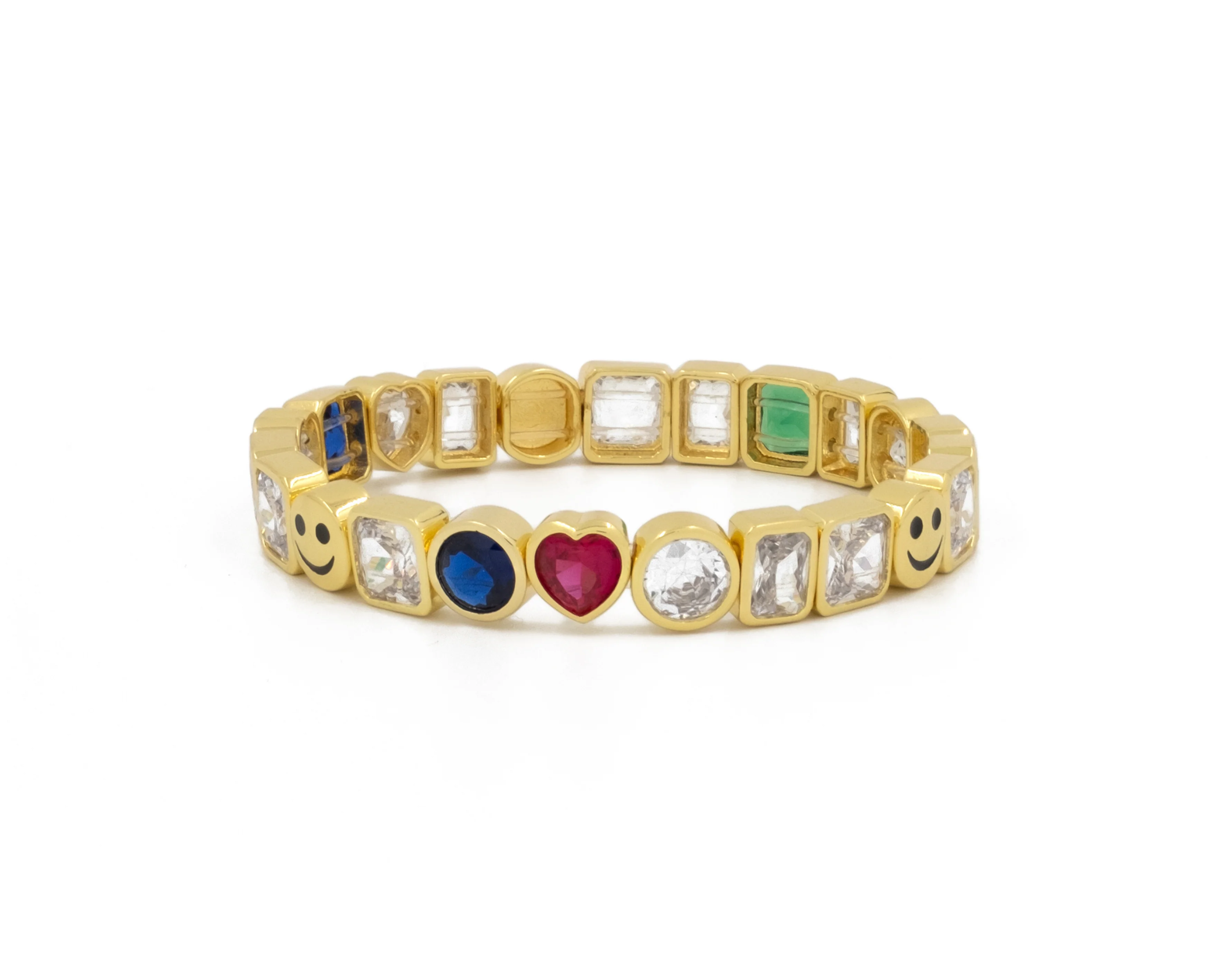 THE ENAMEL HAPPY JEWEL BRACELET