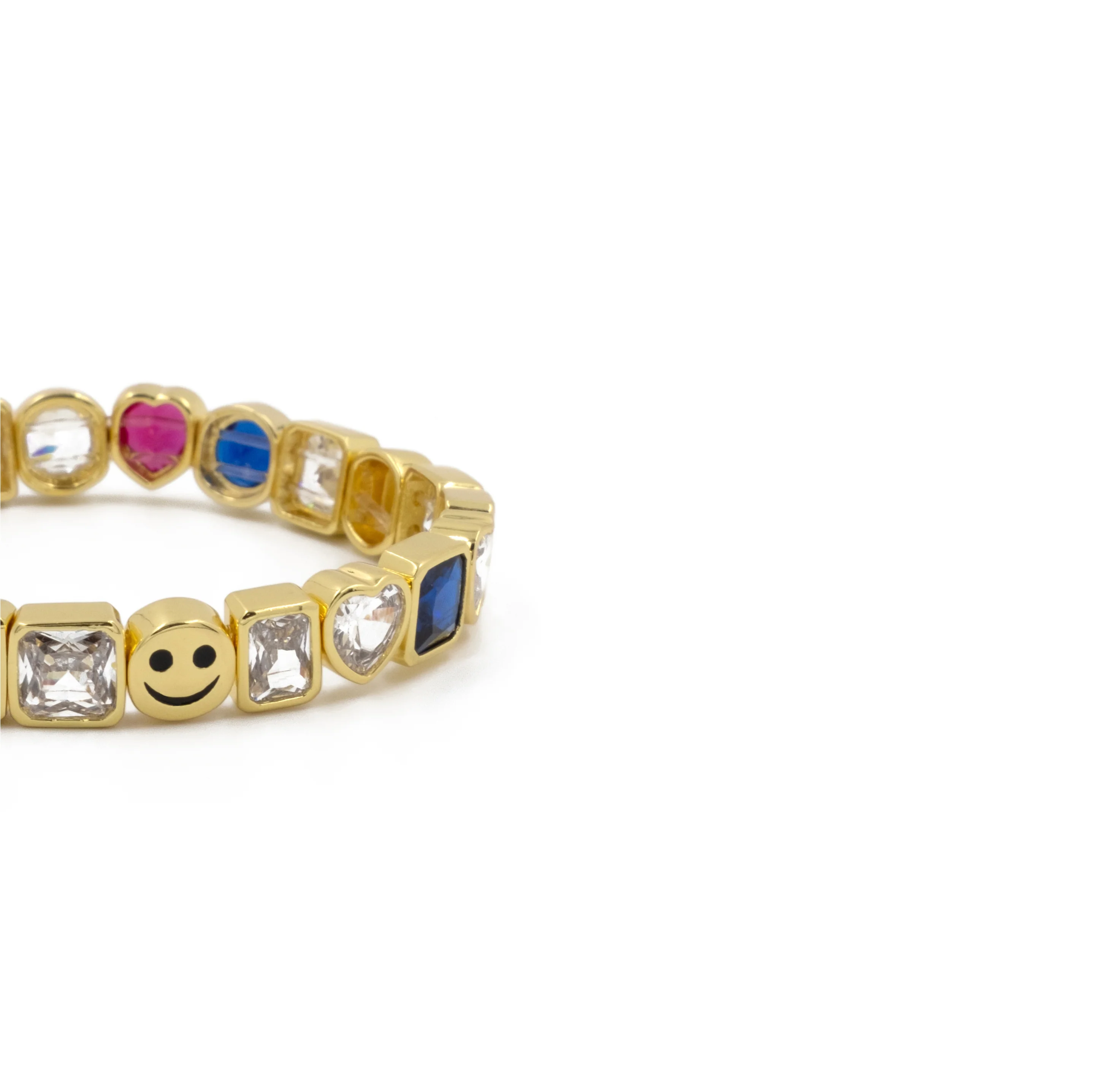 THE ENAMEL HAPPY JEWEL BRACELET - Image 2