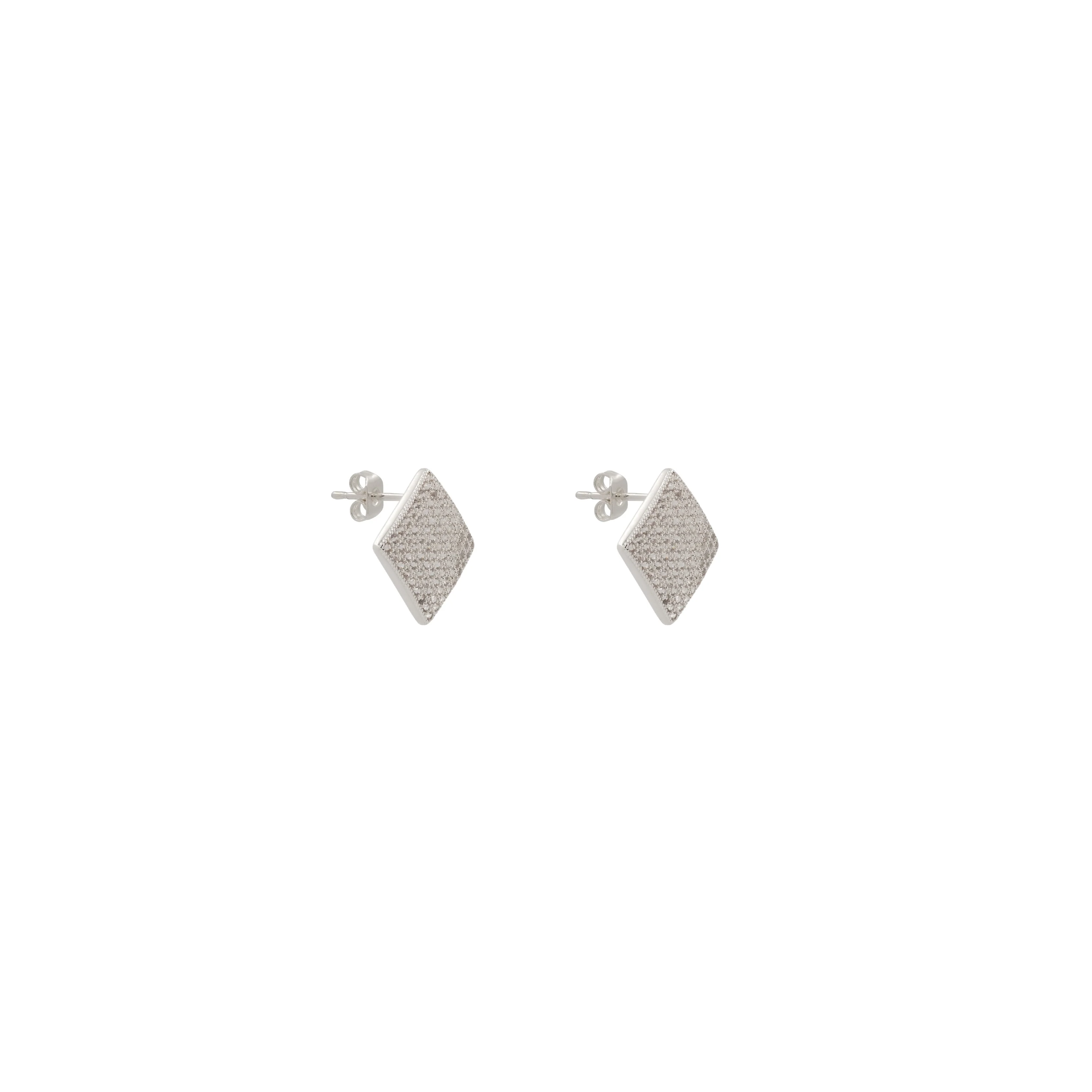 THE MINI PAVÉ PRINCESS STUDS - Image 5