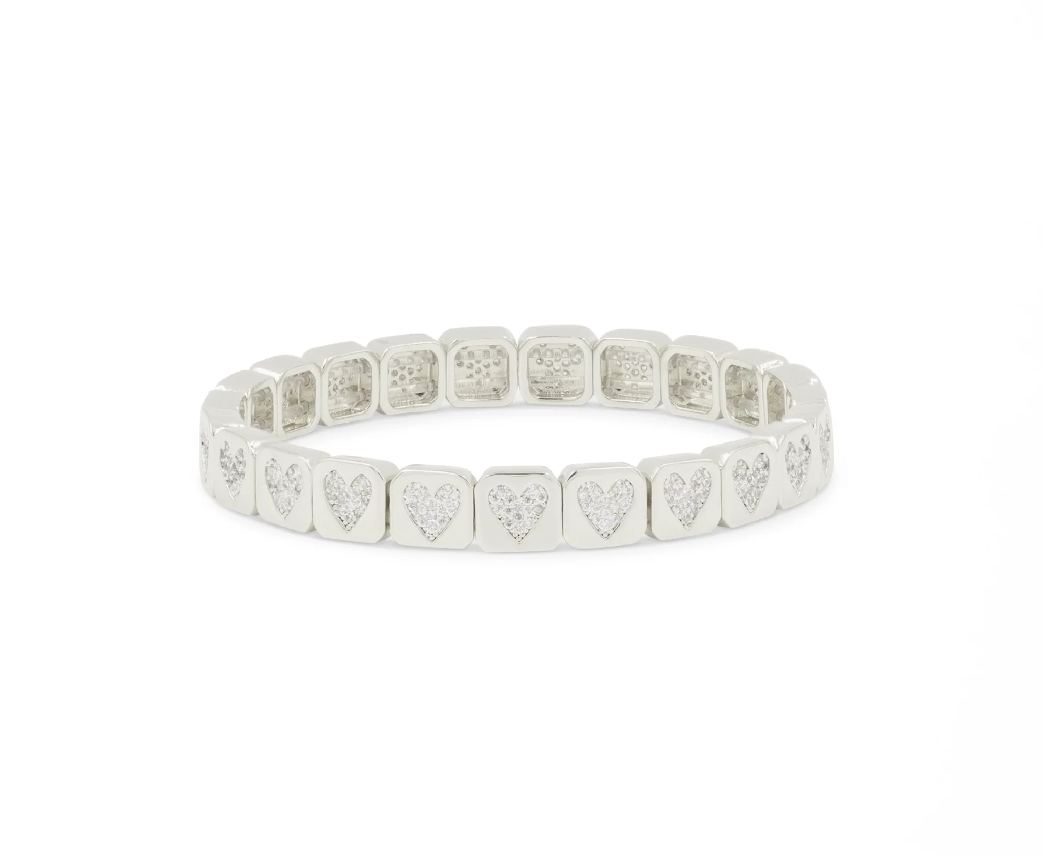 THE PAVÉ HEART BRACELET - Image 4